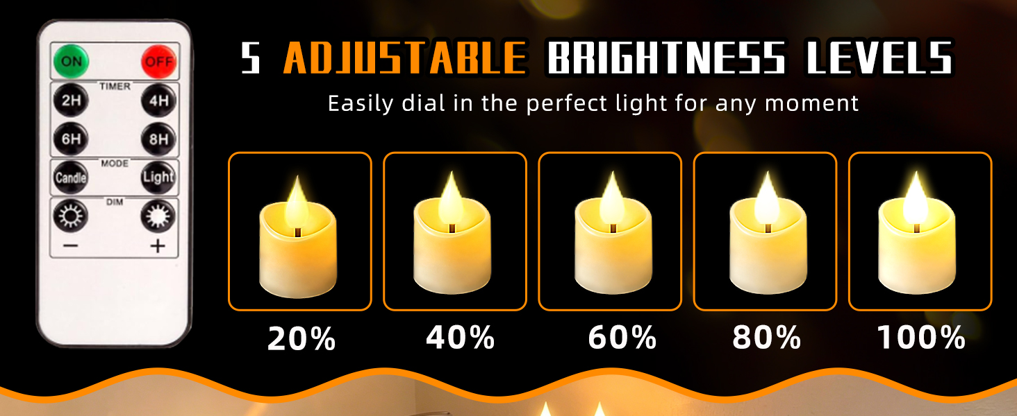 fake candles