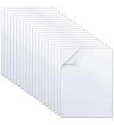MEARCOOH 20-Pack Self Adhesive Foam Sheets, White 2mm Sticky Eva Foam Paper 9x12 Inch for Crafts ...