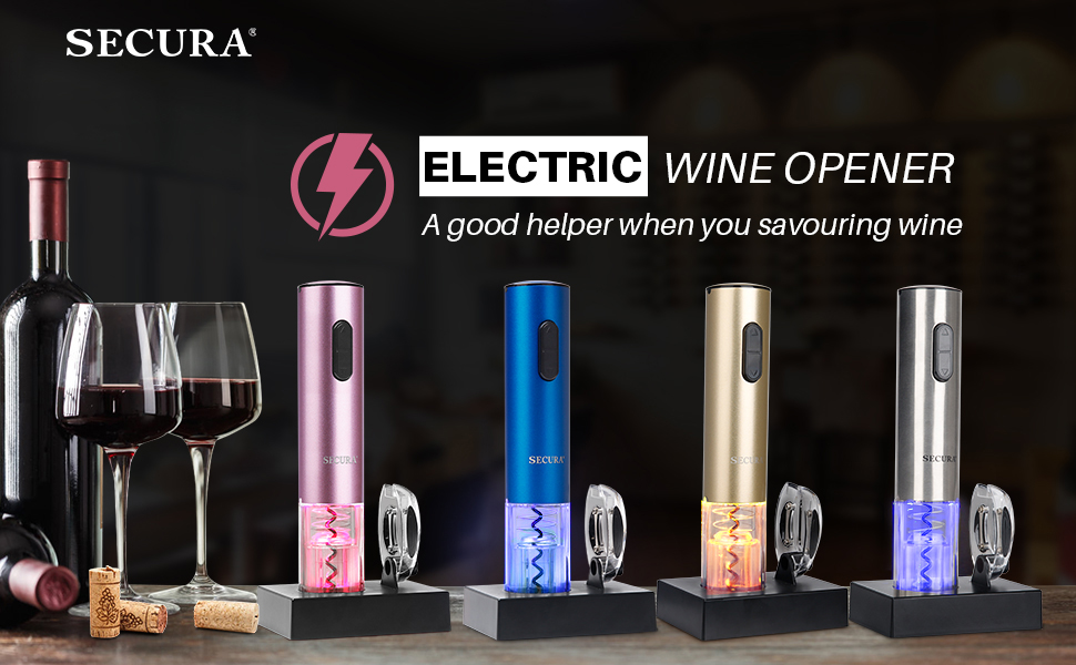 electric wine opener gift set for her wine lover