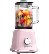 CKEMU Professional Blender For Smoothies, 58 Oz Glass Jar, Glass Blender Including Puree &amp; Crush ...