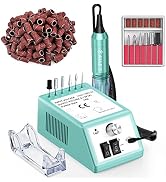 Professional Nail Drill Machine 20000 RPM Efile Electric Nail Filer Kit for Finger Toe Nails, Acr...