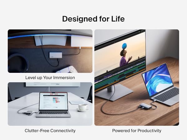 Belkin Connect USB-C 4 in 1 Multiport Hub
