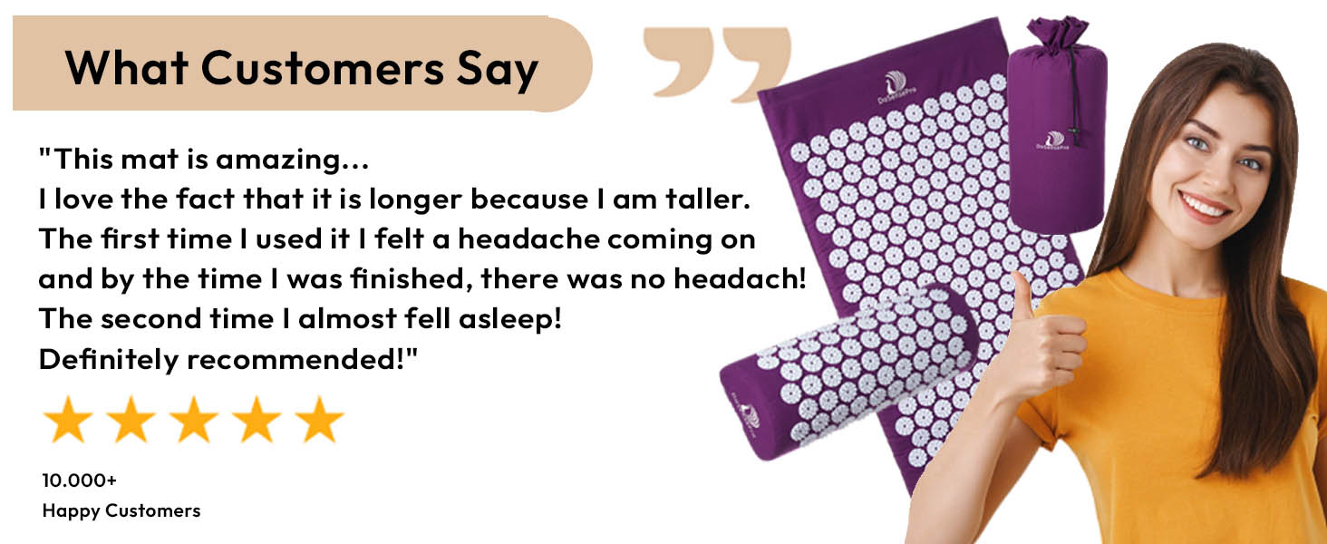  mat acupressure mat and pillow set prosourcefit prosource fit bed of nails pranamat prana 