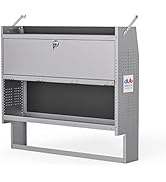 SH-4605-GAP Steel Low/Mid/High Roof Van Shelving Storage System with Door Kit, Fits Transit, Prom...