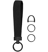 Fishent Stretchy Keychain, Woven Keychain Wristlet for Keys