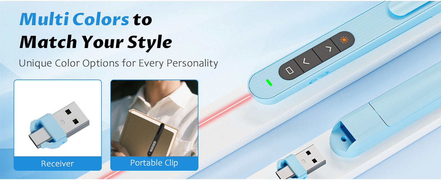 presentation clicker usb c