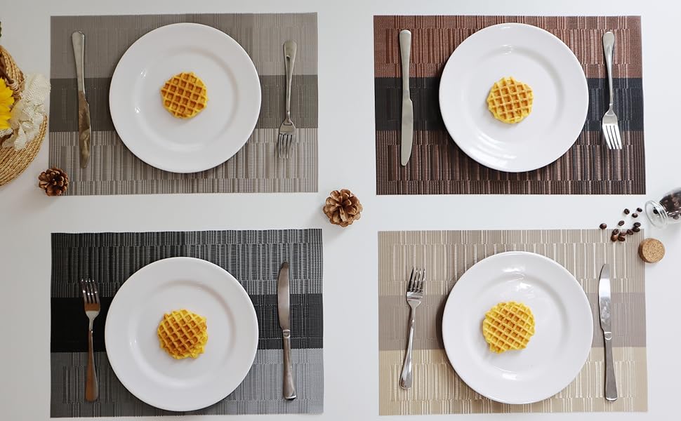 HeloHo Stripe Placemats