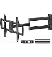 ELIVED Long Arm TV Mount for Most 42-75 Inch TVs, 32" Long Extension Arm Corner TV Wall Mount, Ar...