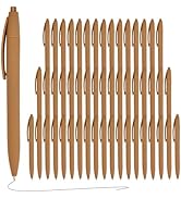 HZDIYAKE 50 Pack Black Ink Pens - Bulk Pens, 1.0MM Medium Point Ballpoint Pens, Smooth Writing No...