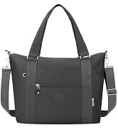TEUEN Travel Duffel Bag Gym Bag for Women, Waterproof Nylon Weekender Overnight Bag Personal Item...