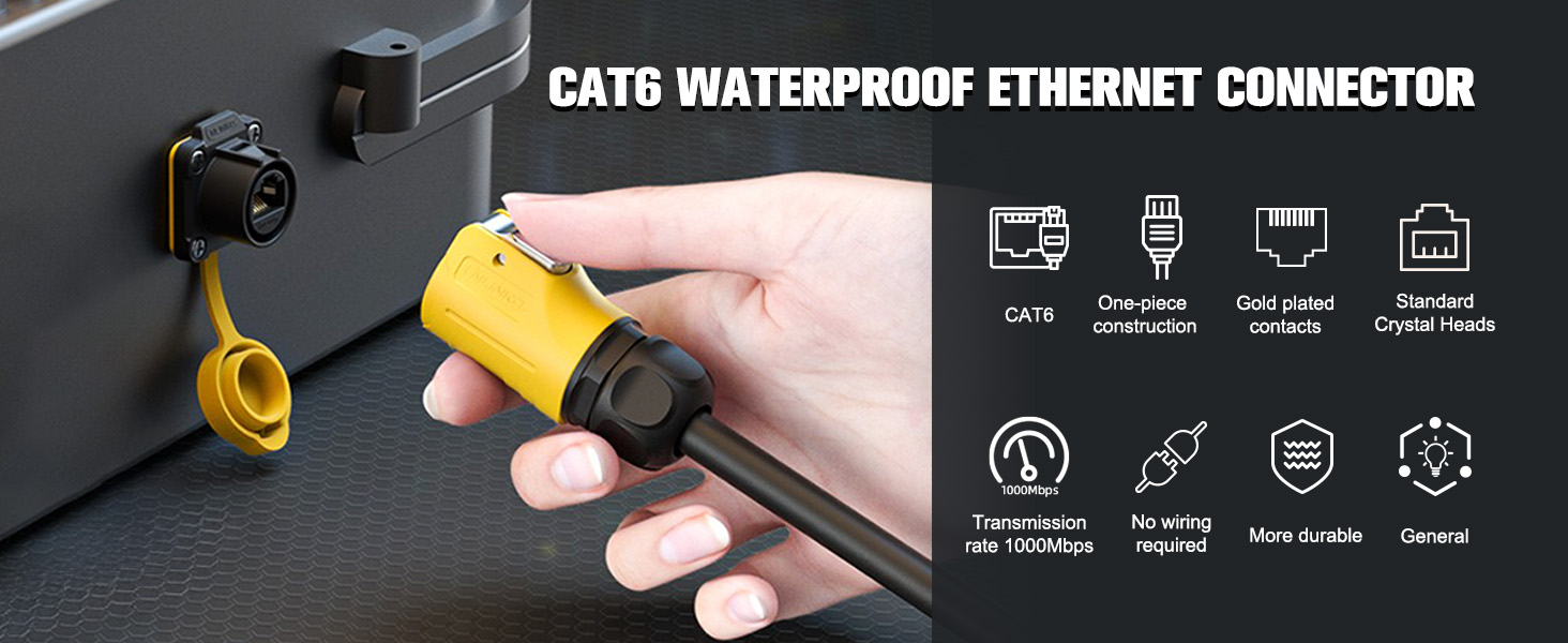 WATERPROOF RJ45 CONNECTOR