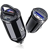 [2-Packs] Electop USB C Car Charger, Smallest Cigarette Lighter USB Charger Adapter 30W PD &amp; 30W ...