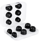 [6 Pairs] Kbear KF01 Memory Foam Replacement Earbud Tips for Wireless Earphone/Wired Earbuds, Sec...