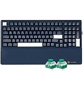 Hexgears E4Pro Mechanical Keyboard with Knob, Hot Swappable Gaming Keyboard with, Bluetooth/2.4GH...