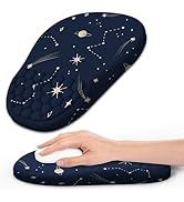 Hasinart Ergonomic Mouse Pad Wrist Rest with Massage Design, Space-Saving Mousepad Wrist Support,...