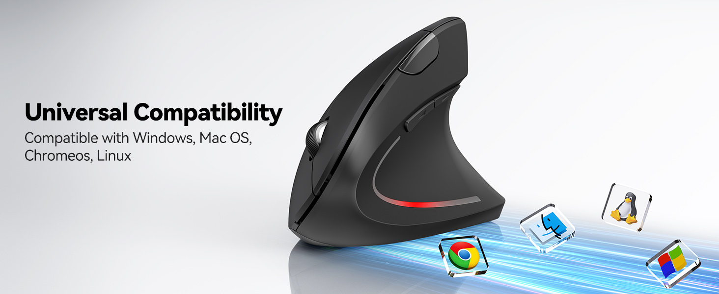 wireless ergonomic mouse