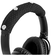 GVOEARS Replacement Headband Cover for Bose QC35, QC25, JBL, Anker Soundcore, Sony, Hyperx, Sennh...