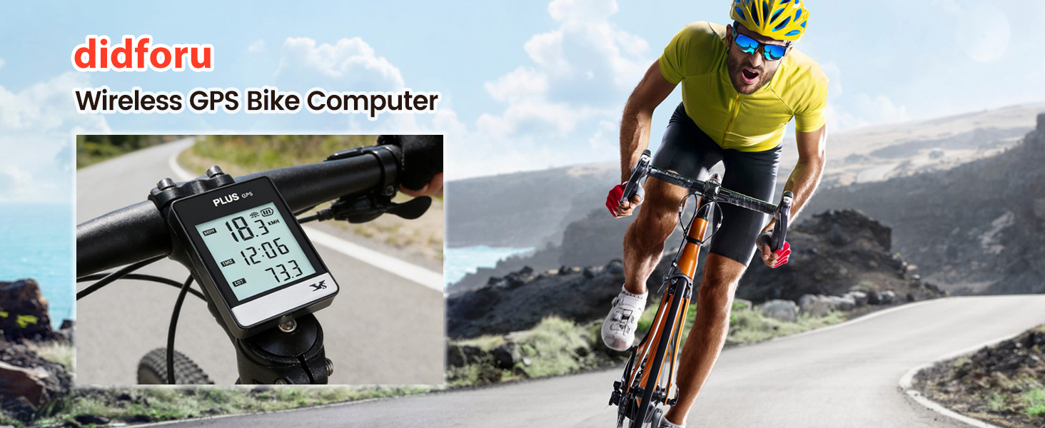 Wireless GPS bike computer