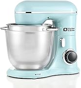 Kitchen in the box Stand Mixer, 4.5QT+5QT Two bowls Electric Food Mixer, 10 Speeds 3-IN-1 Kitchen...