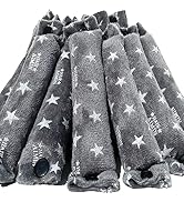 Aimin Hair Curling Headband No Heat Hair Rod Curler For Long Hair Soft Large Robe Curls Stain Hai...