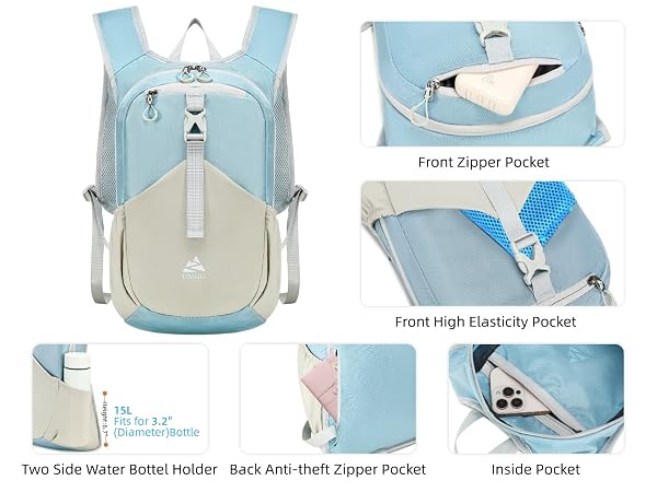 small hiking backpack