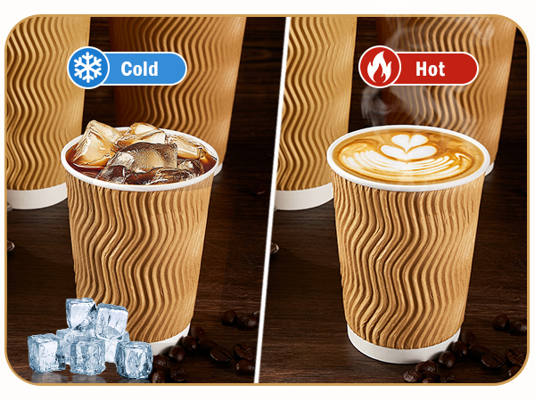 hot coffee cups with lids