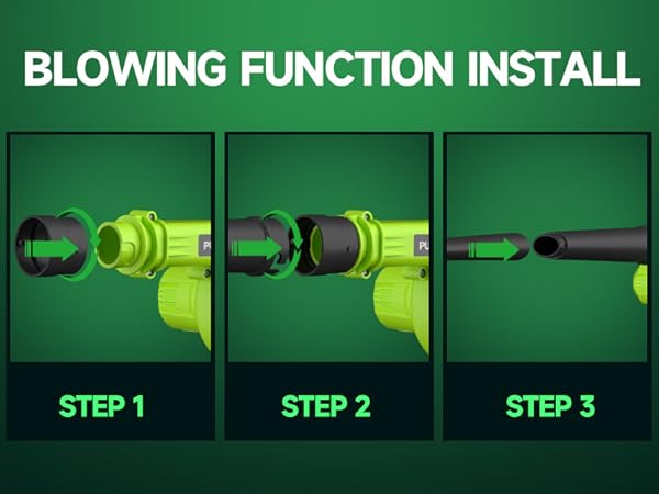 BLOWING FUNCTION INSTALL