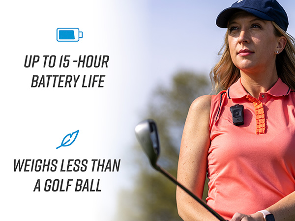 Noxgear 39g Speaker | Golf up to 15 hours battery life and lightweight
