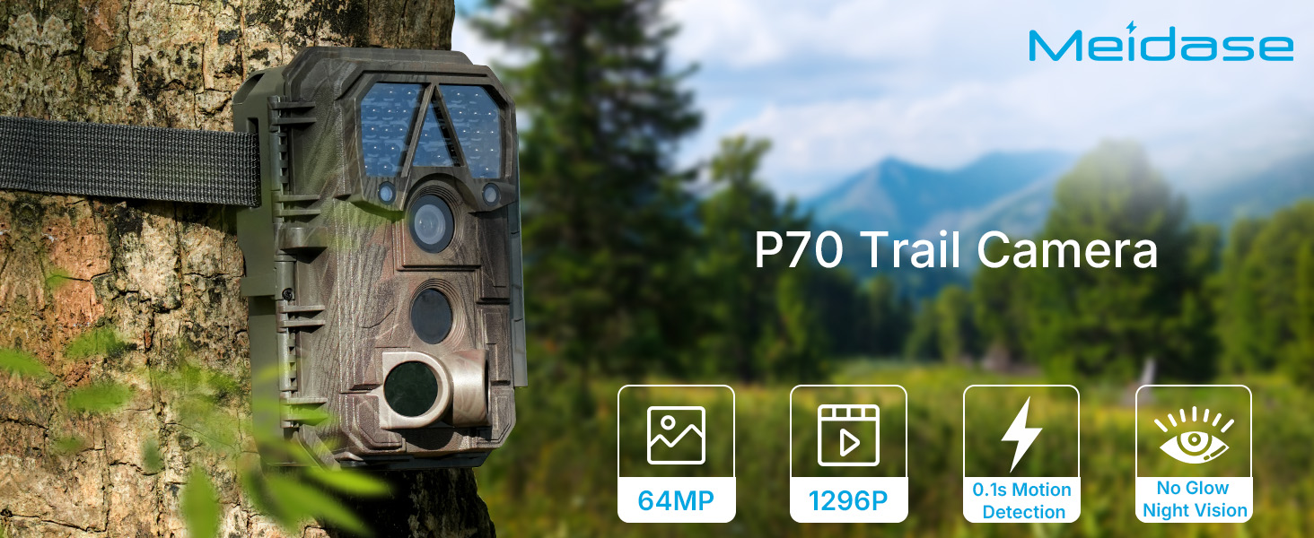 meidase p70 trail camera
