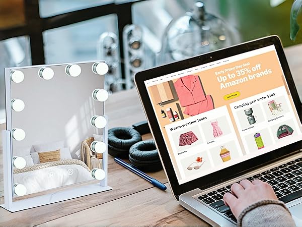 vanity mirror with lights