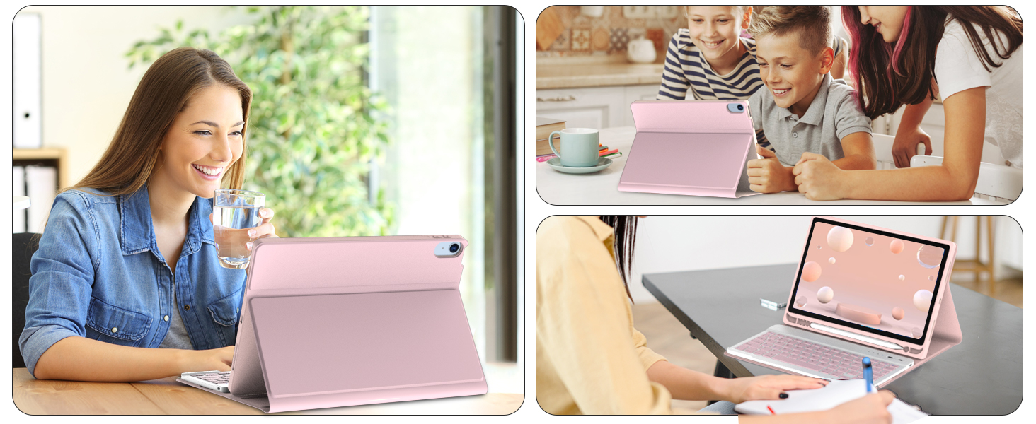 ipad air keyboard case 10.9 inch ipad air case with keyboard keyboard for ipad air 5th generation