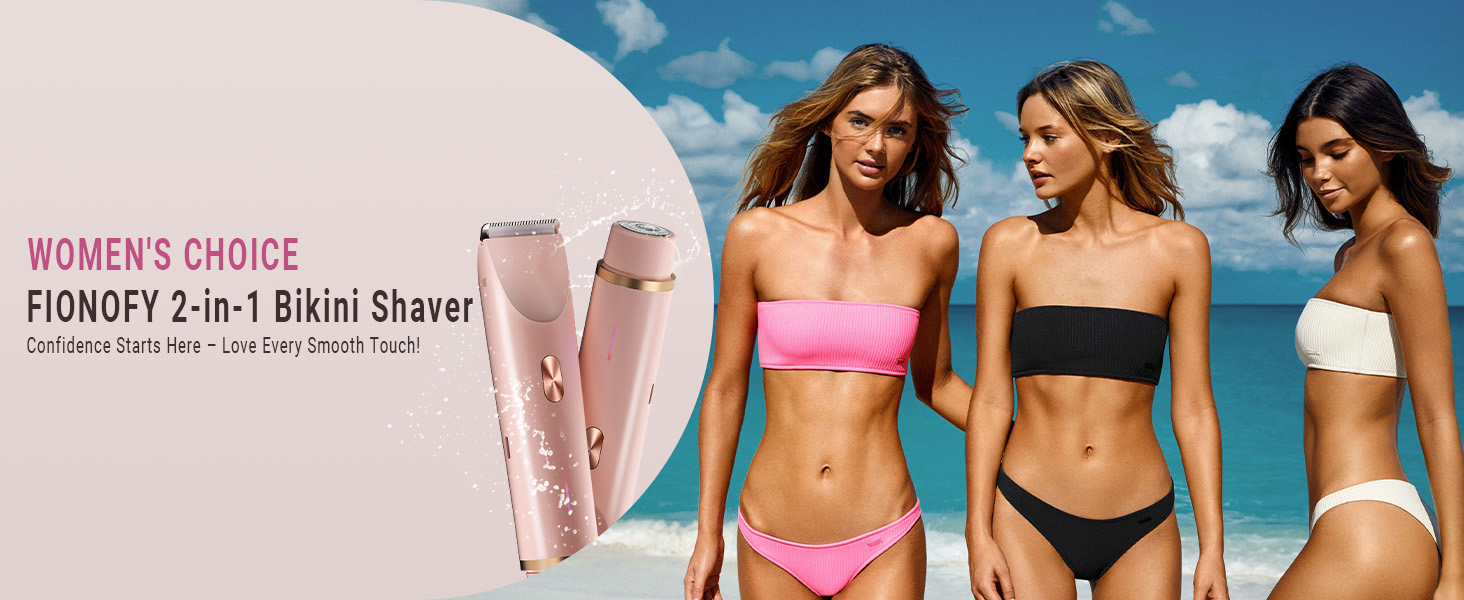 FIONOFY bikini trimmer for women
