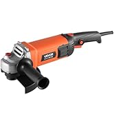 VEVOR Angle Grinder, 7" Electric Grinder Power Tool, 13Amps 8500RPM High-Speed Corded Angle Grind...