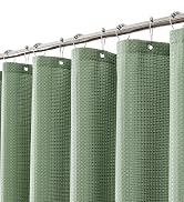 green shower curtain bathroom curtains sage green set decor liner sets fabric boho christmas baño