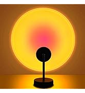 YouOKLight Sunset Lamp, Sunset Light, Projector Sun Light 10W LED Projection Night Light 180 Degr...