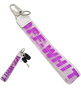 maxin Classic Pvc Keychain Fashion Keychains Lanyard,Compatible Wristlet Strap for Key,Wristlet K...