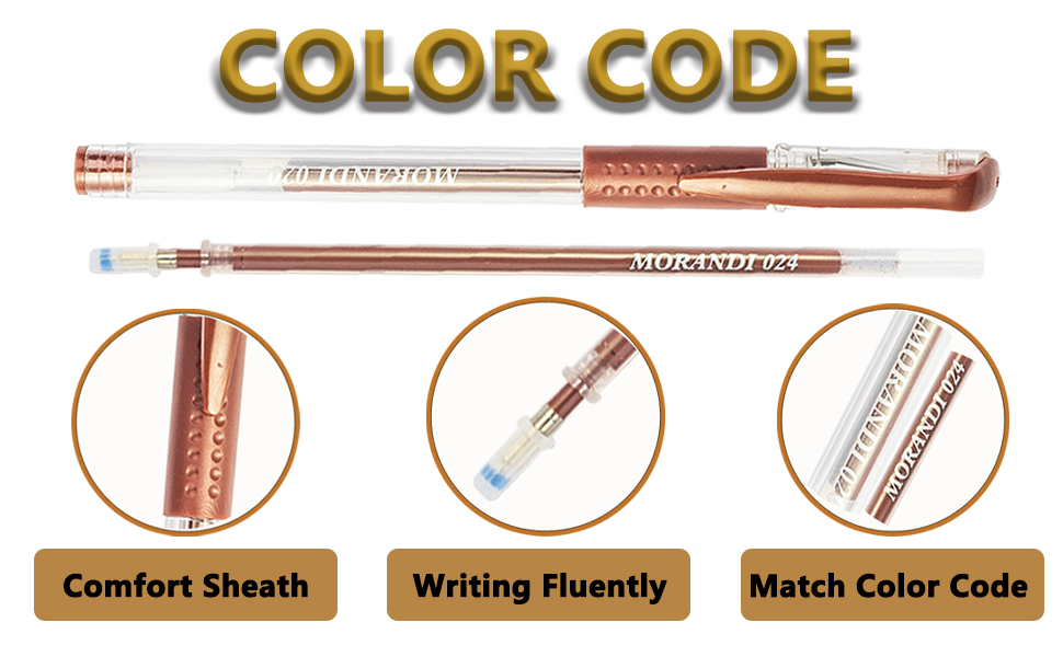Skin Tone Gel Pens