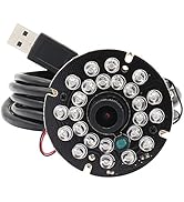 ELP 2mp Night Vision USB Camera Module Ir Infrared with Microphone for Computer Mini 1080P H.264 ...
