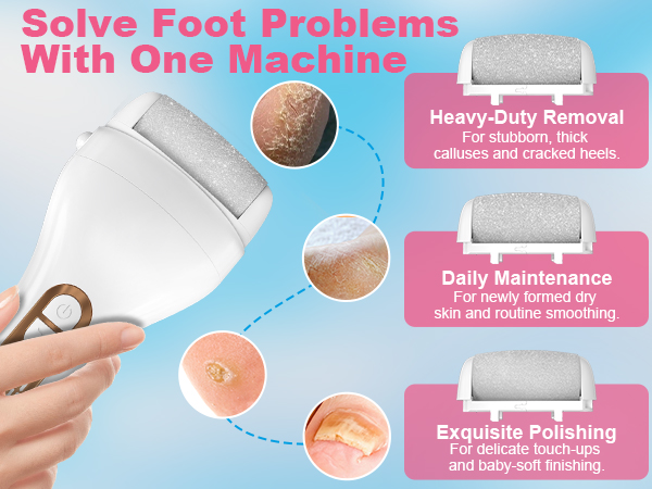 Use it to help you deal with various skin problems on your feet.