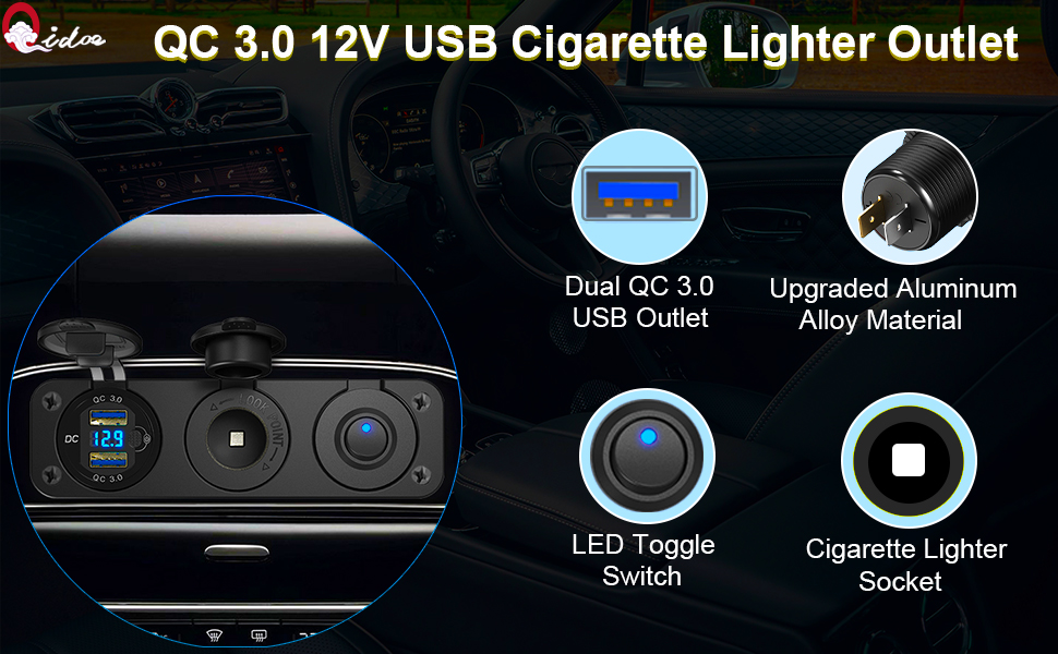 cigarette lighter outlet