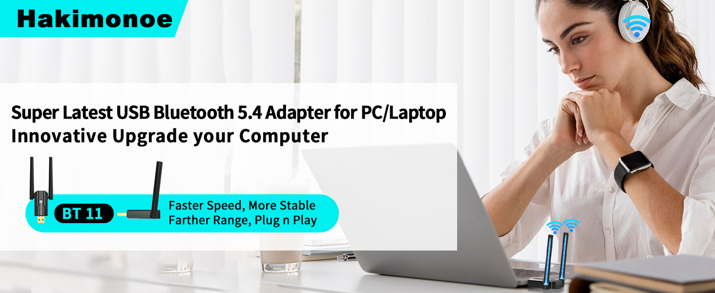 BT11- Long Range Bluetooth 5.4 USB Adapter