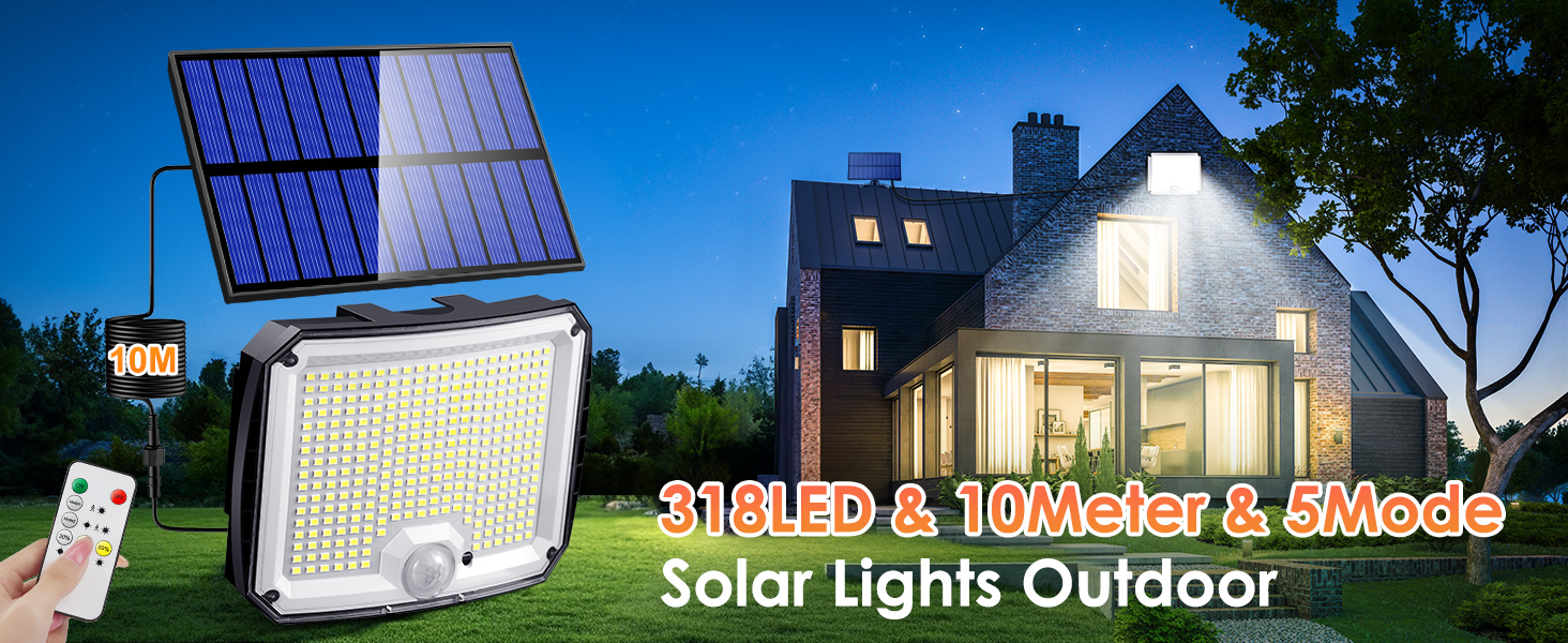 solar powered motion lights for outside solar security light solar flood lights outdoor waterproof