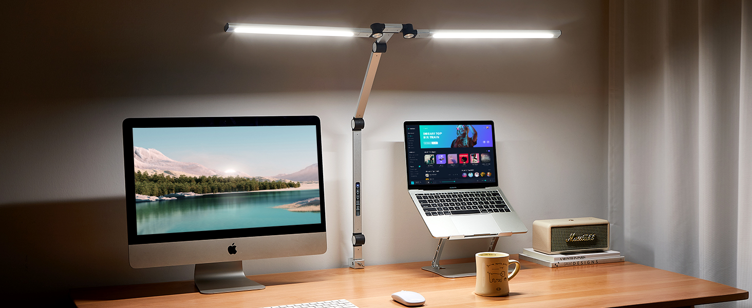 desk lamp with clamp