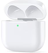 Wireless Charging Case Compatible with AirPods 4, USB-C Port, Charger Case Replacement for AirPod...