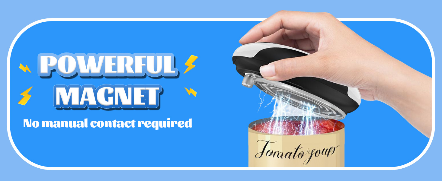 Rechargeable Can Openers Smooth Edge