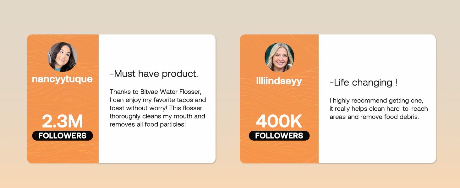 water dental flossser