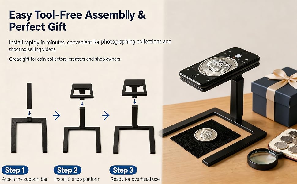Easy Tool-Free Assembly