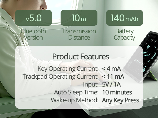 Nillkin Foldable Keyboard - Product Features