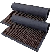 OLANLY Front Door Mat Indoor Outdoor Entrance, Waterproof Heavy Duty Doormat, Fade Resistant, Low...