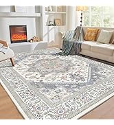 OPPODREAM Area Rugs 5x7, Soft 5x7 Area Rug, Washable Rug 5x7 with Non Slip Backing, Faux Cashmere...